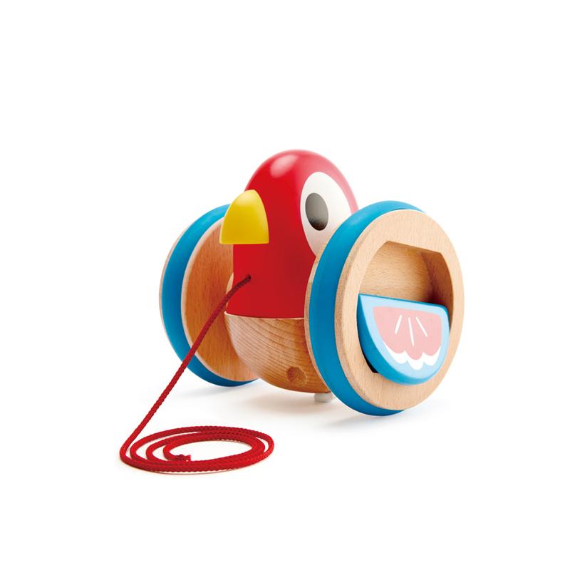Juguete de arrastre pajarito Hape