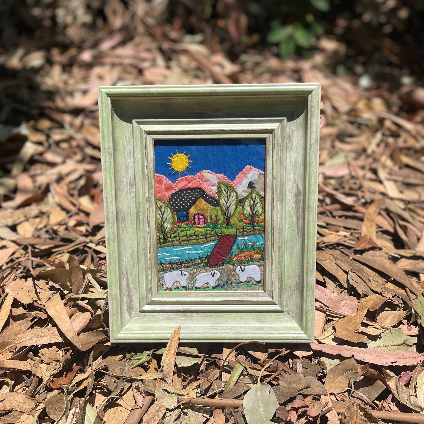 Cuadros Textiles Bordados