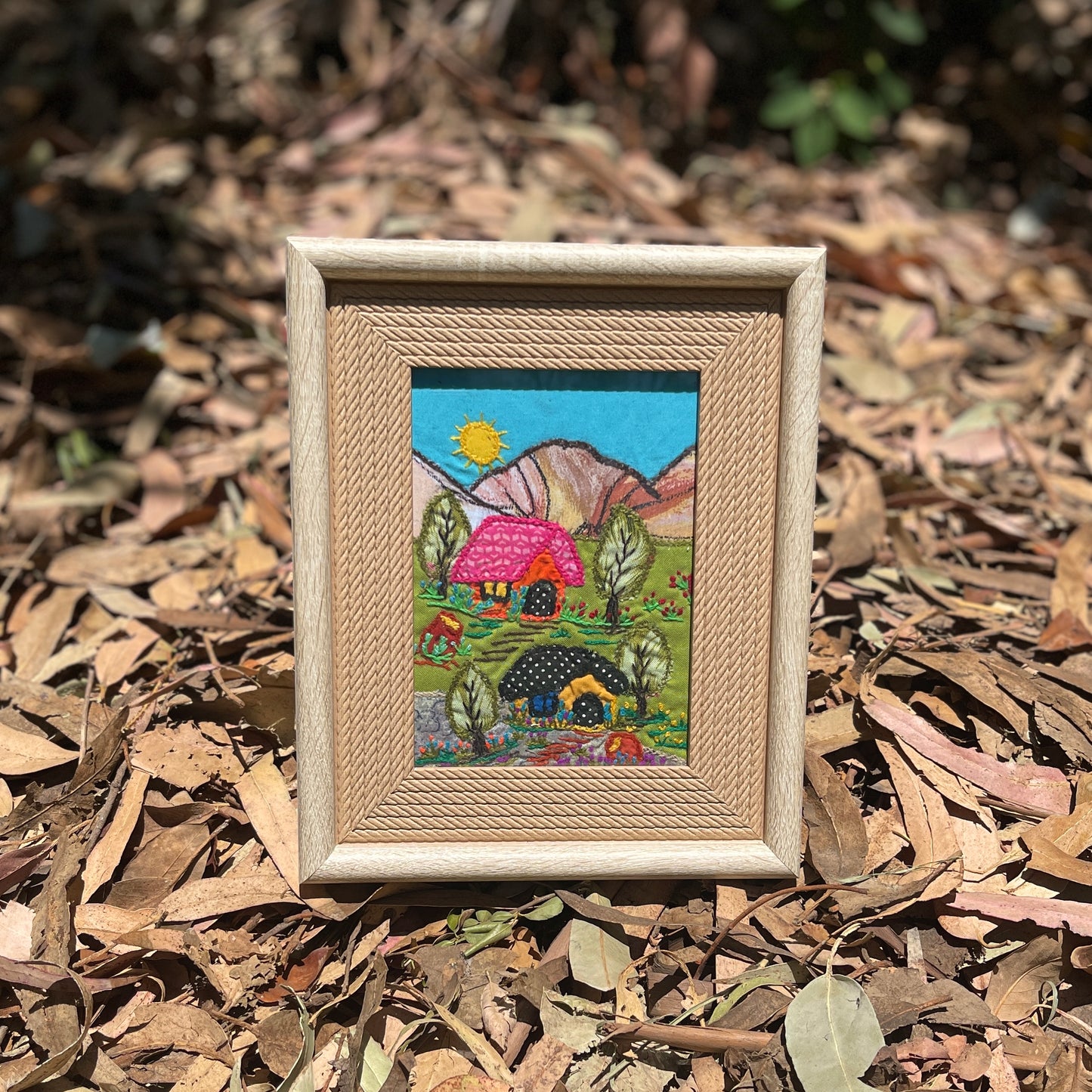 Cuadros Textiles Bordados