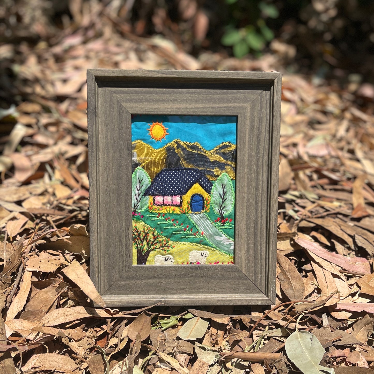 Cuadros Textiles Bordados