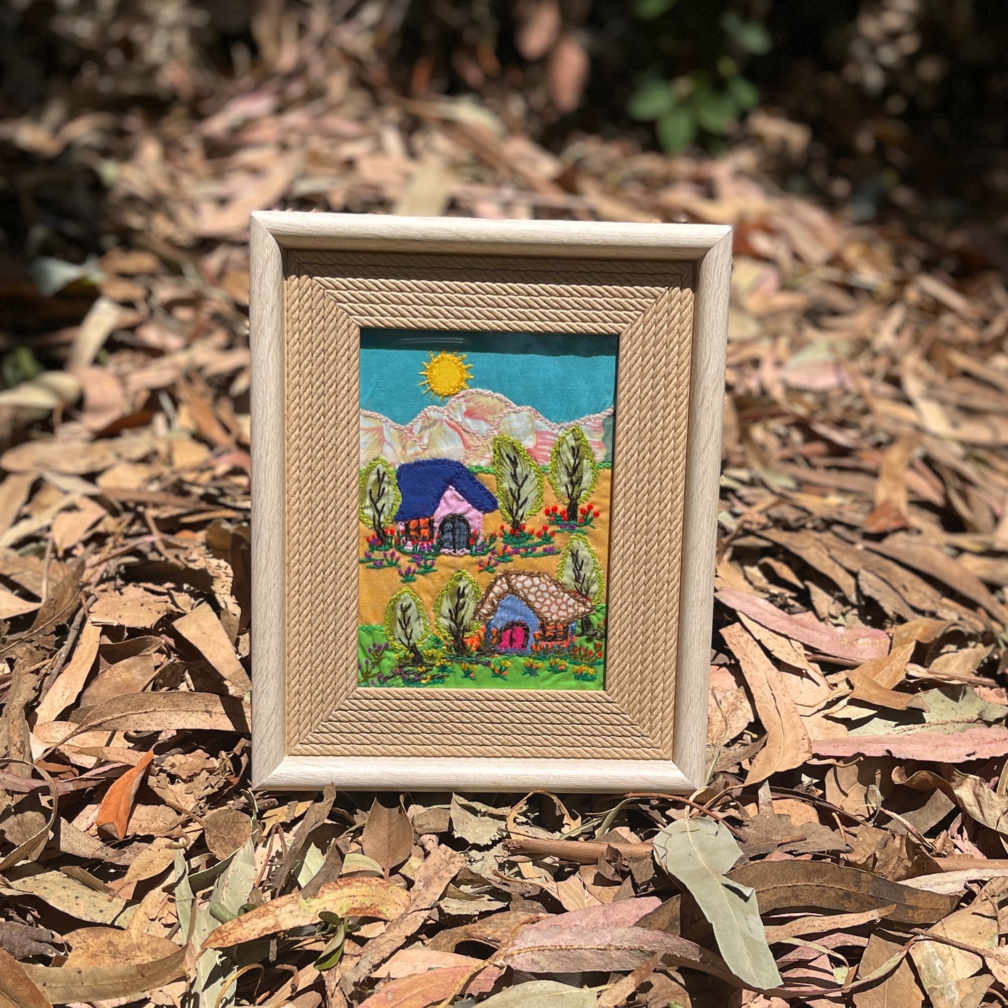 Cuadros Textiles Bordados