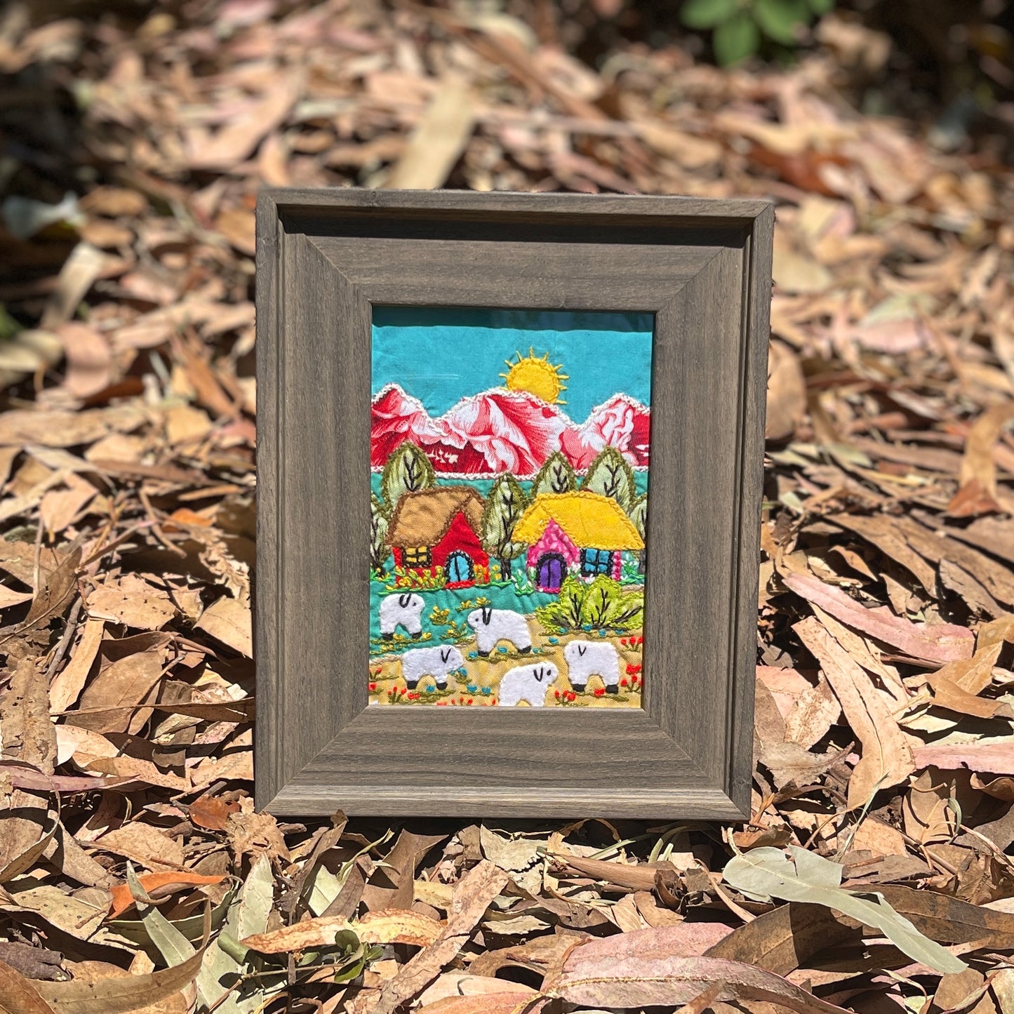 Cuadros Textiles Bordados