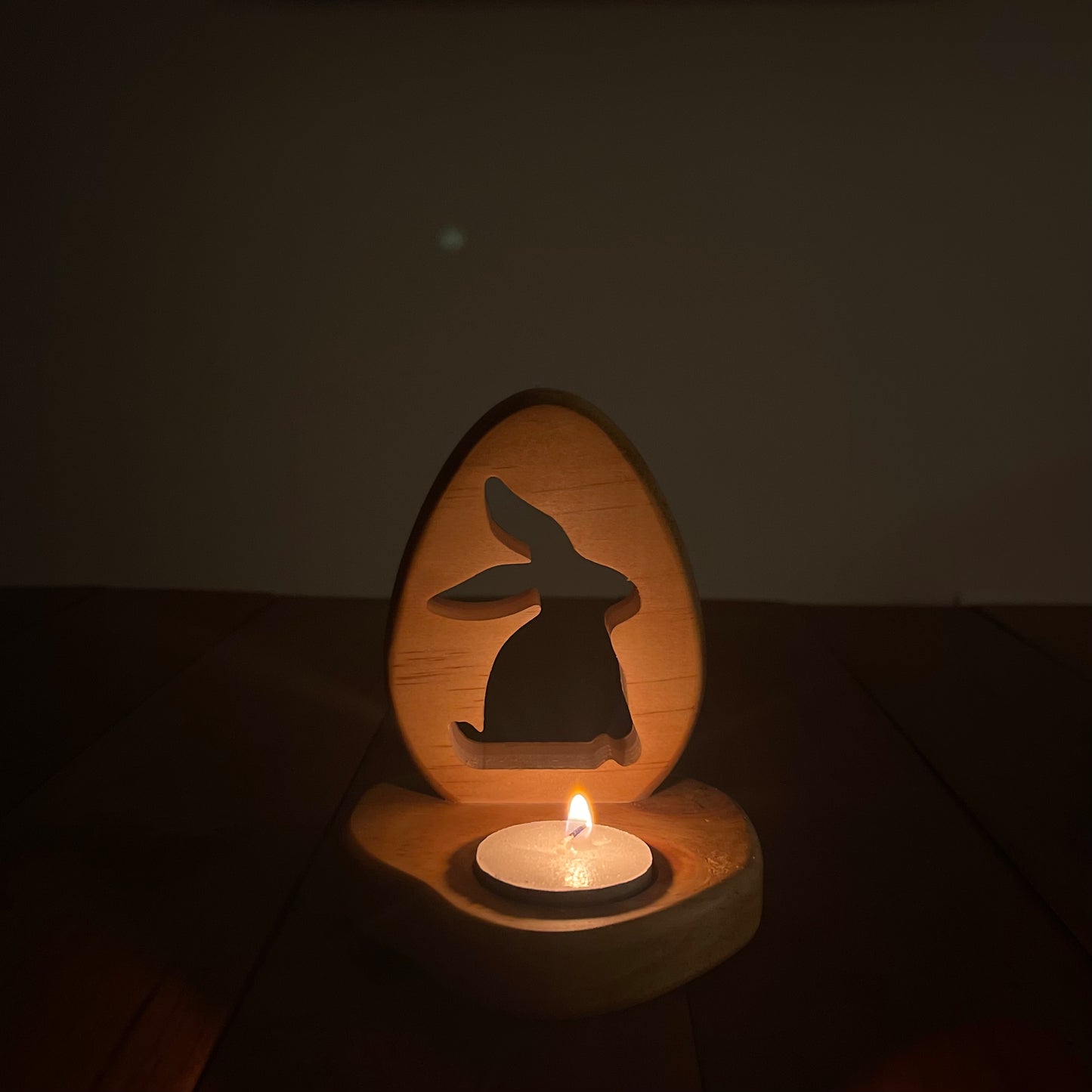 Portavelas Liebre de Pascua