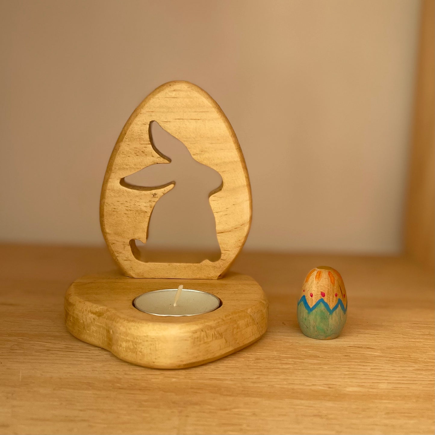 Portavelas Liebre de Pascua