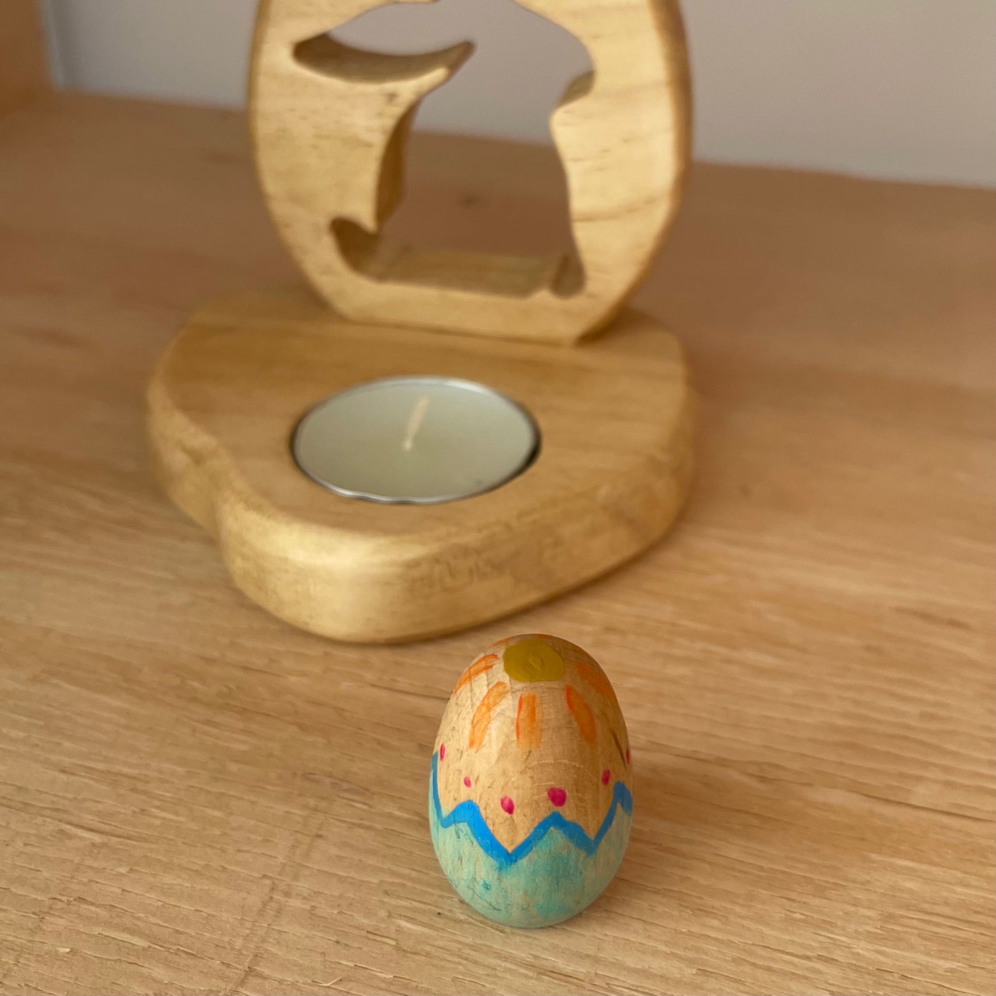 Portavelas Liebre de Pascua