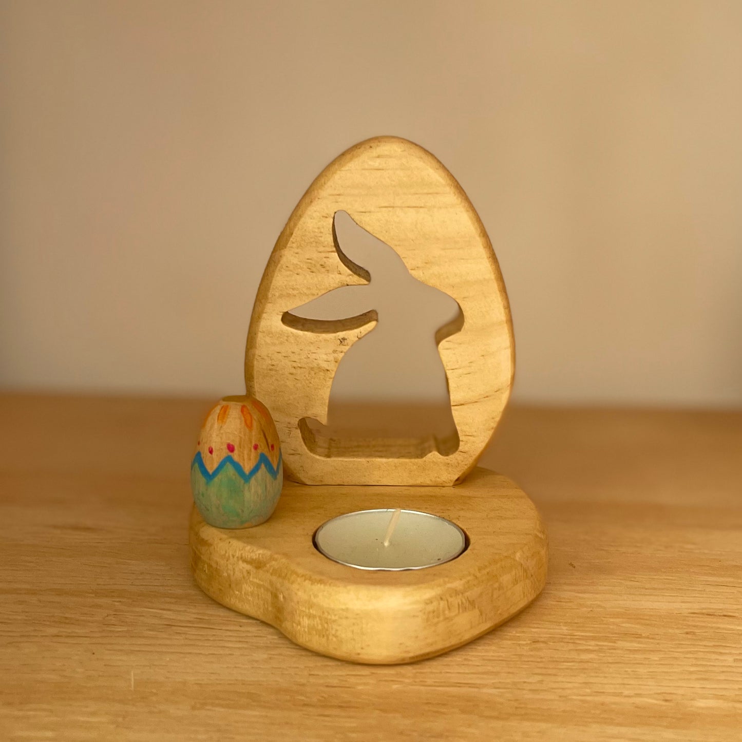 Portavelas Liebre de Pascua