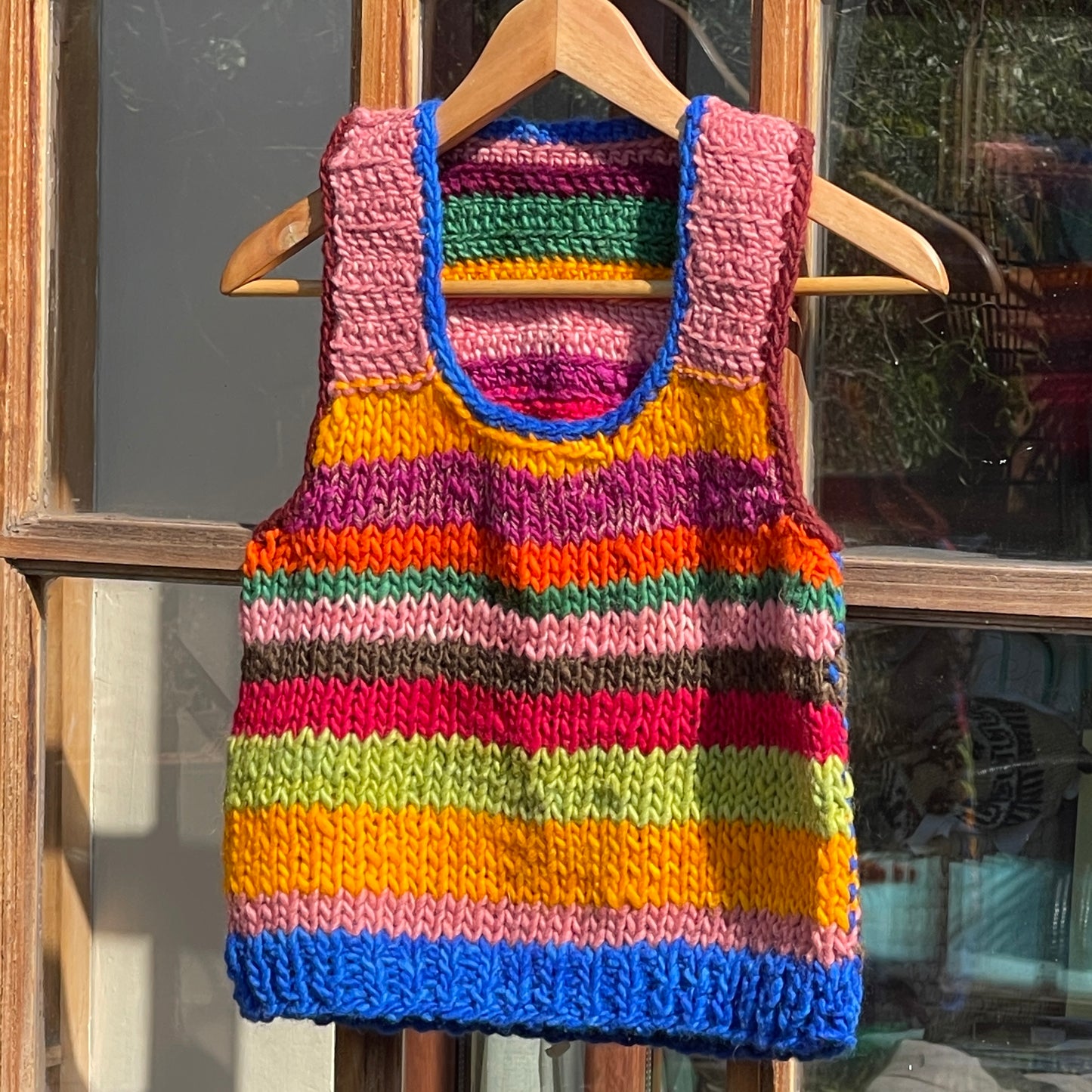 Chaleco Lana Arcoiris