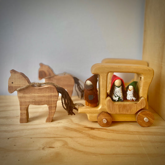 Carruaje de madera