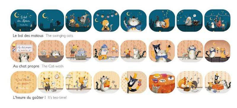 Linterna de historias Les Moustache