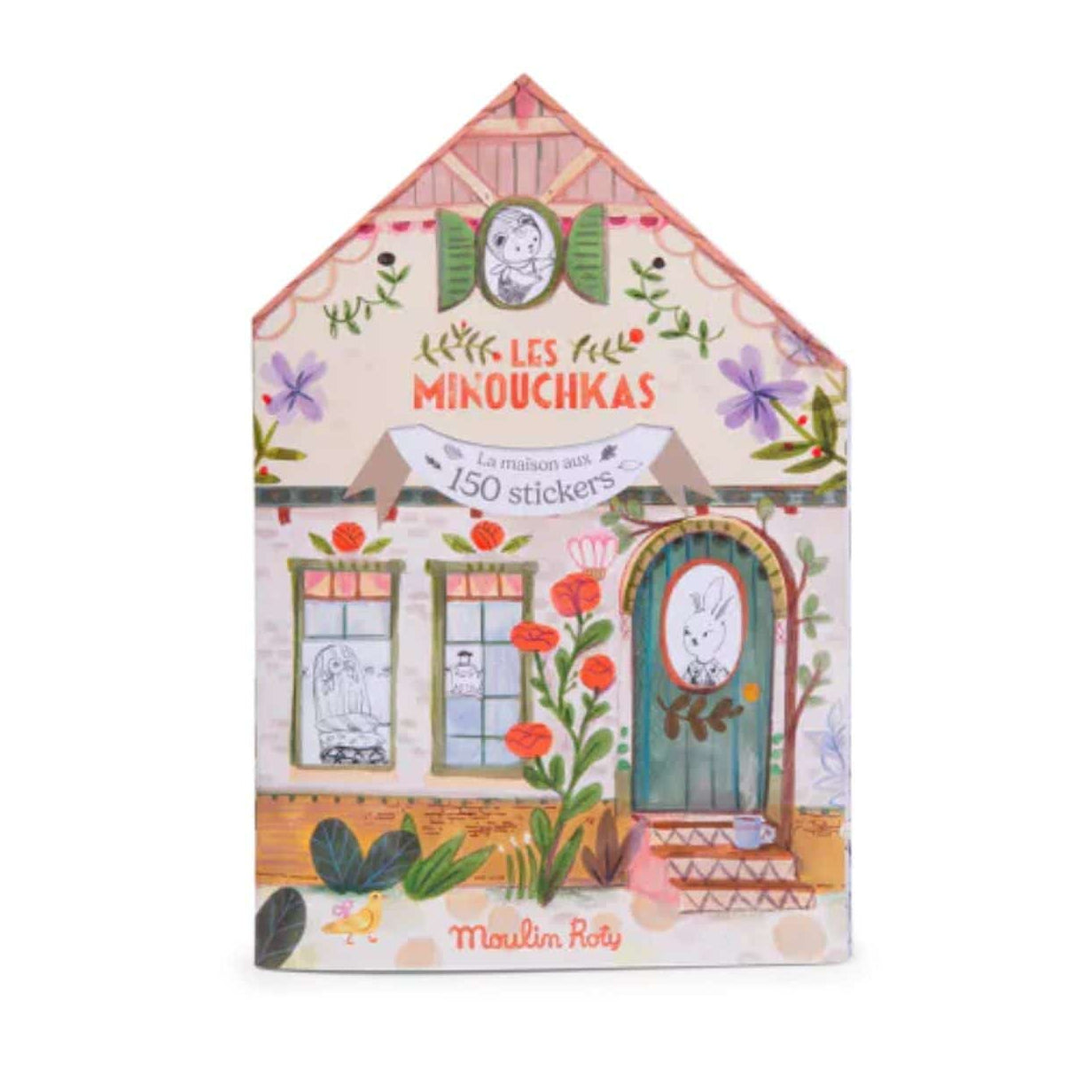 Libro para pintar y de Stickers Les Minouschkas