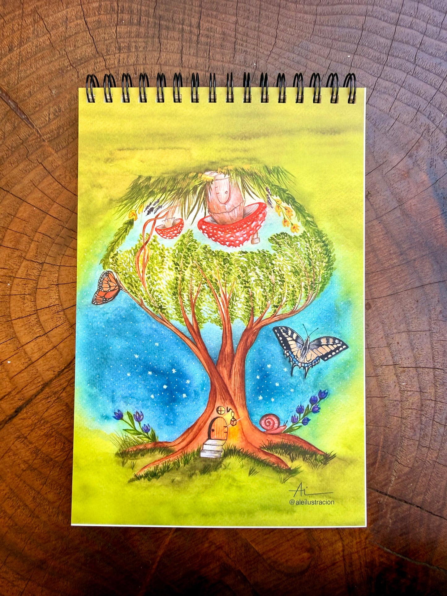 Libretas ilustradas Reino Fungi