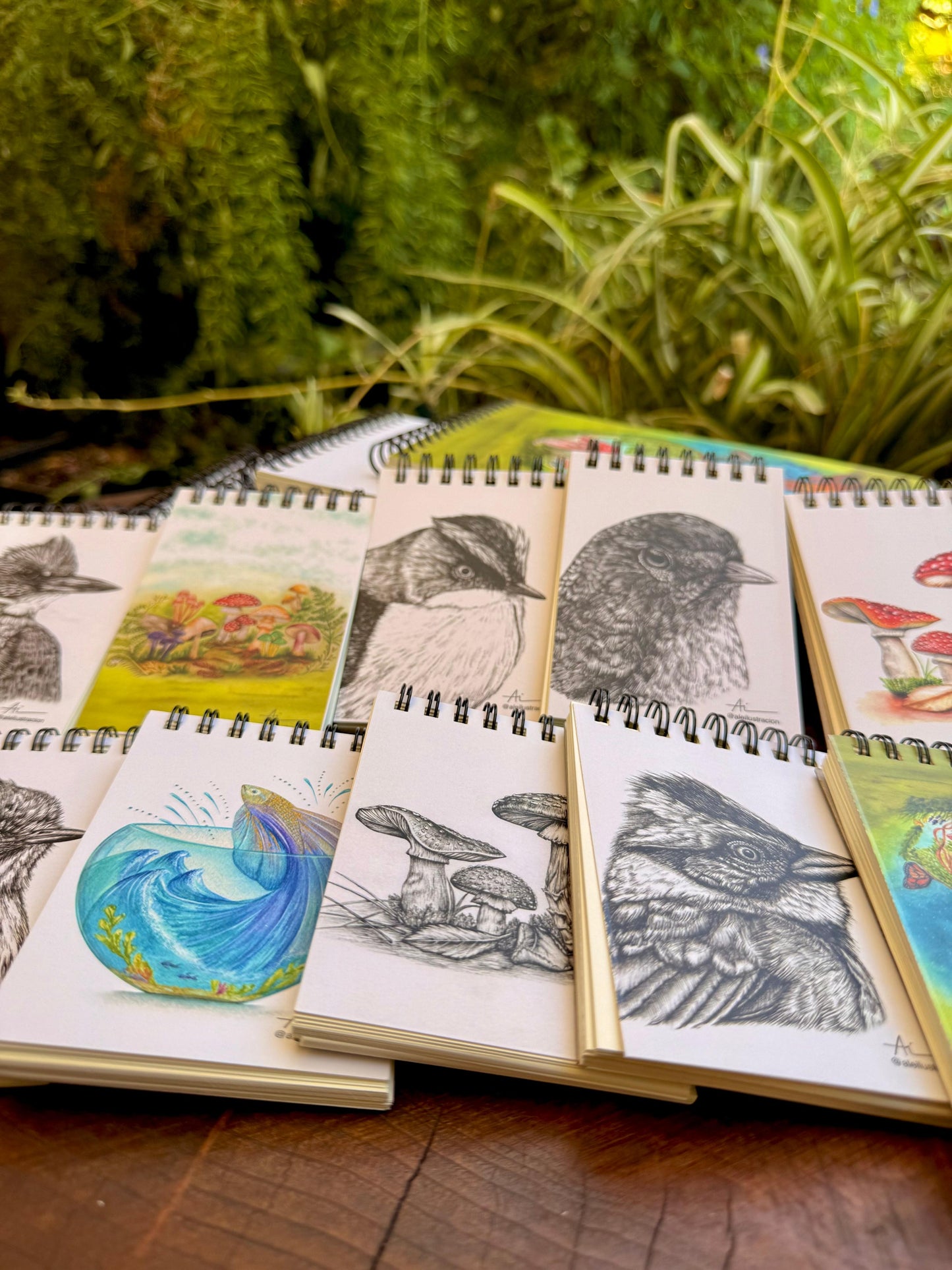 Libretas ilustradas Reino Fungi