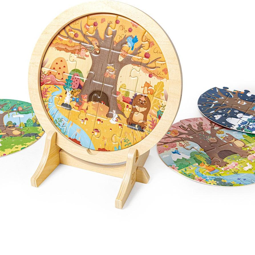 Puzzle 4 Estaciones Hape