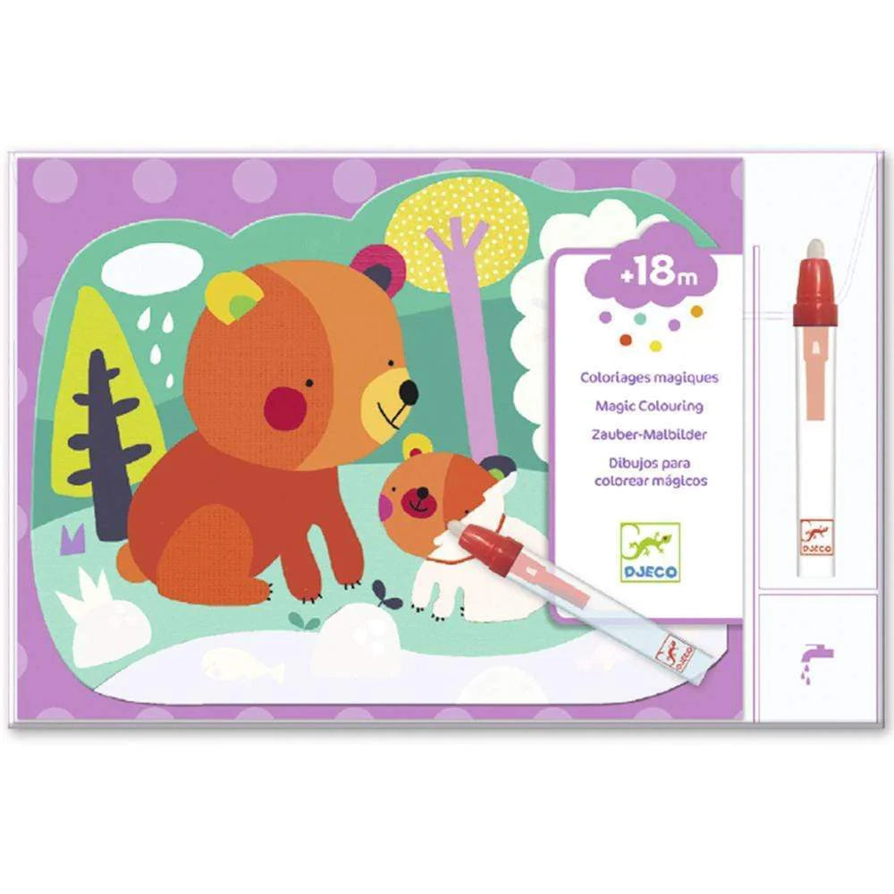 Set de pintura mágica Escondidos en el bosque