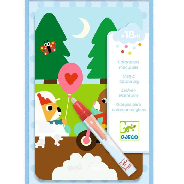 Set de pintura mágica Escondidos en el parque